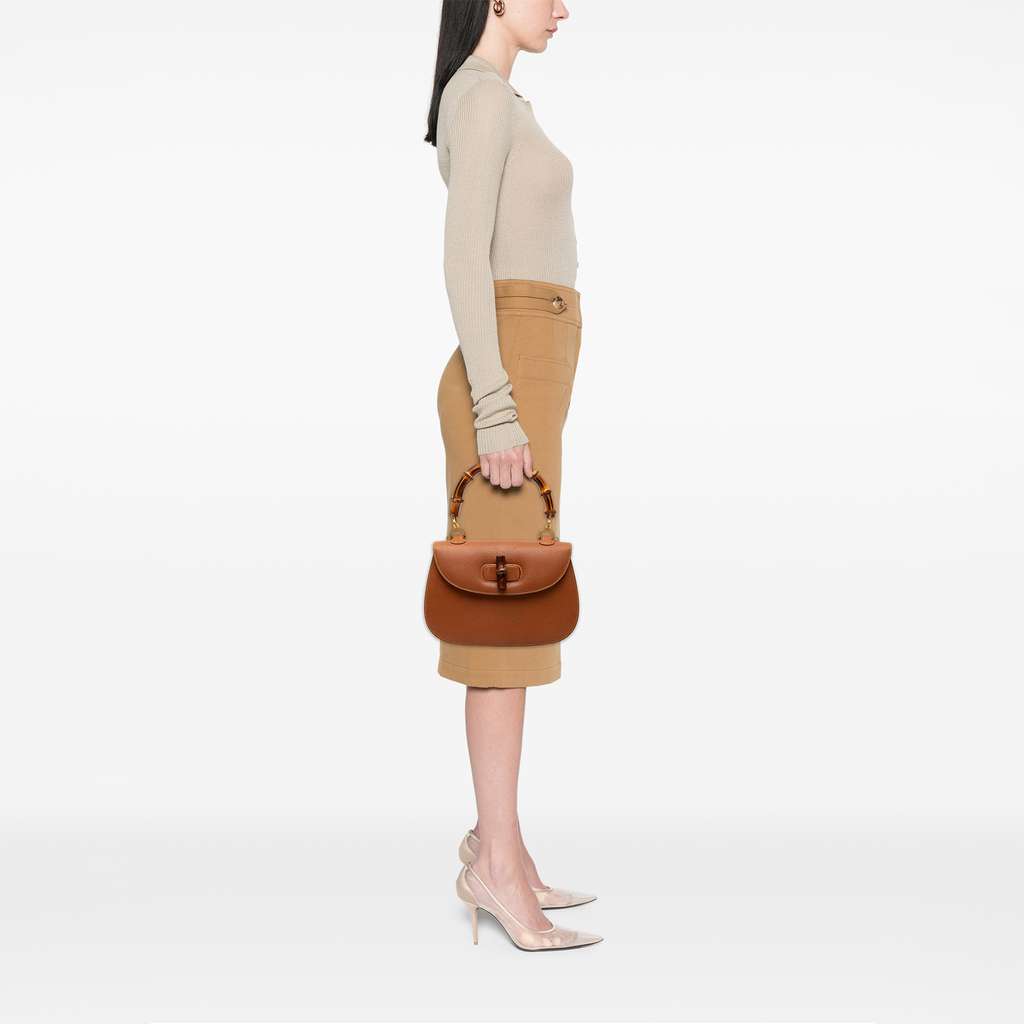 Gucci Grained Calfskin Bamboo Night - Detail 2