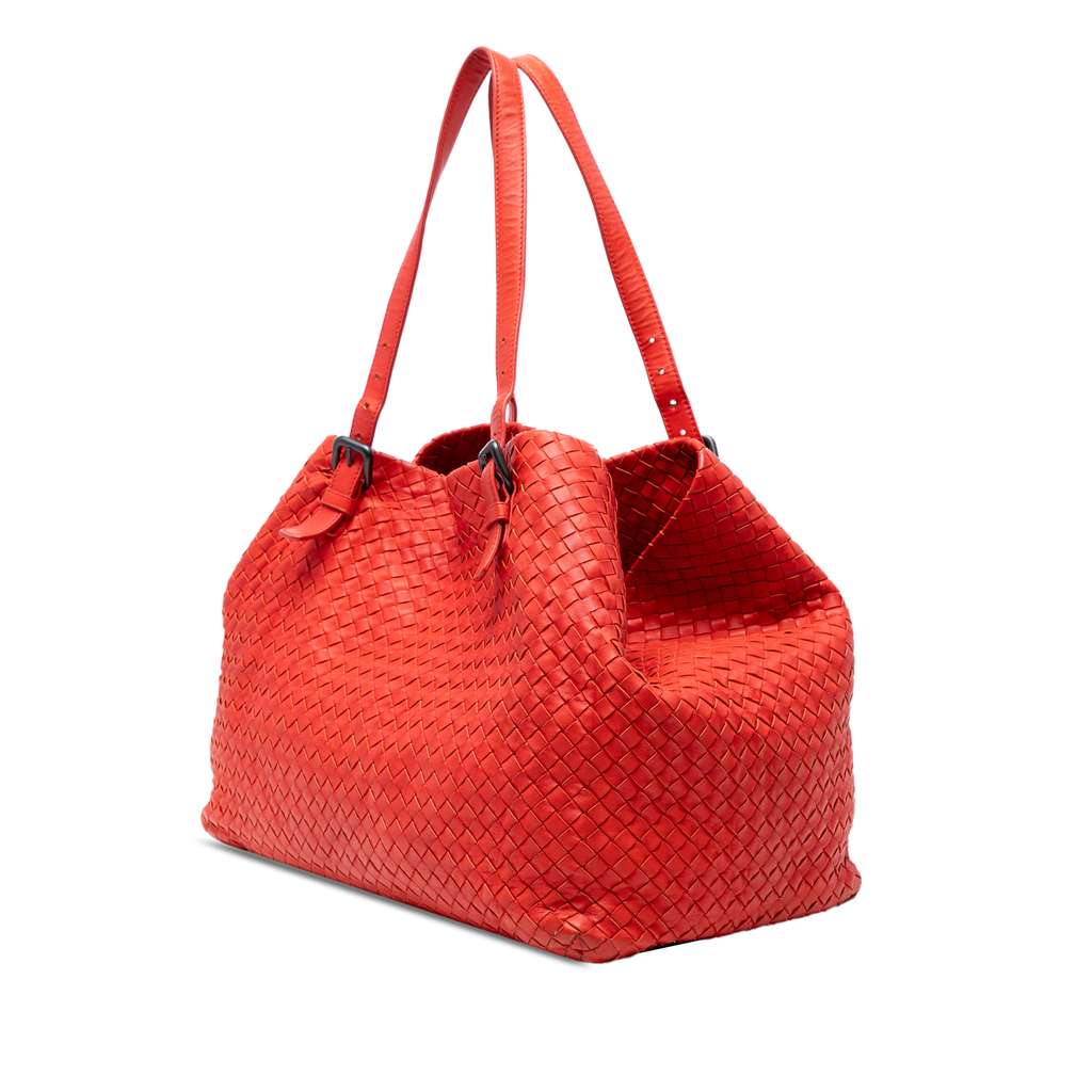 Bottega Veneta Large Nappa Intrecciato Cesta Tote - Back view