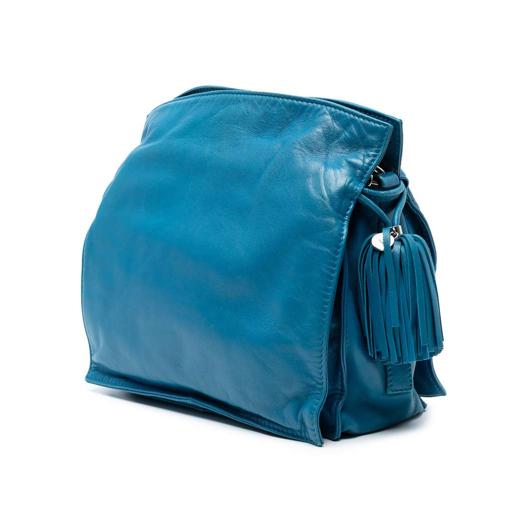 Loewe Nappa Flamenco Tassel Crossbody - Back view