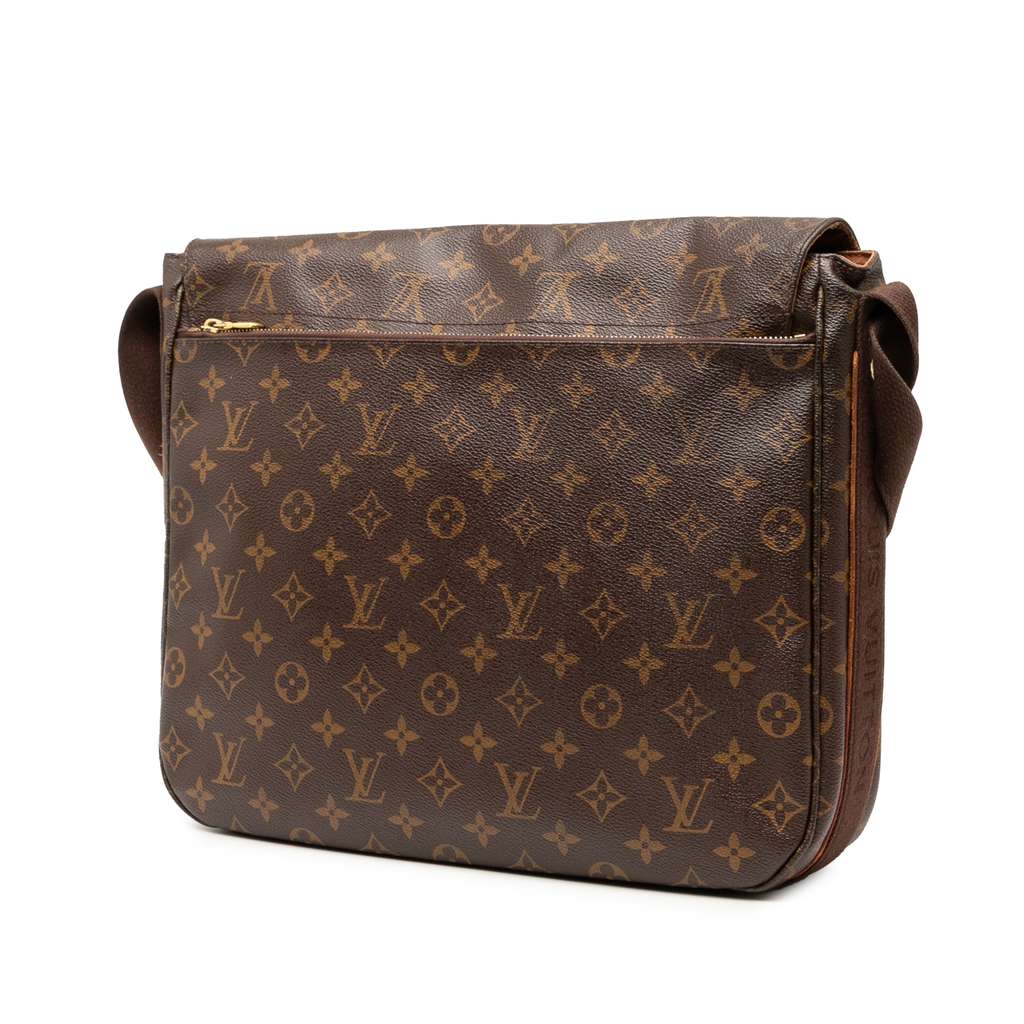 Louis Vuitton Monogram Beaubourg Messenger MM - Back view
