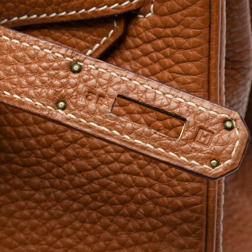Hermès Togo Birkin Retourne 35 - Detail 1