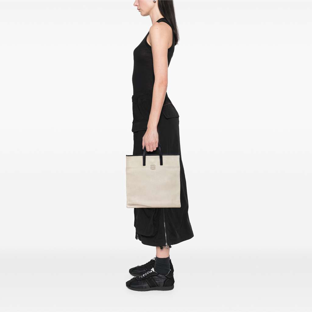 Loewe Anagram Suede Tote - Image 13