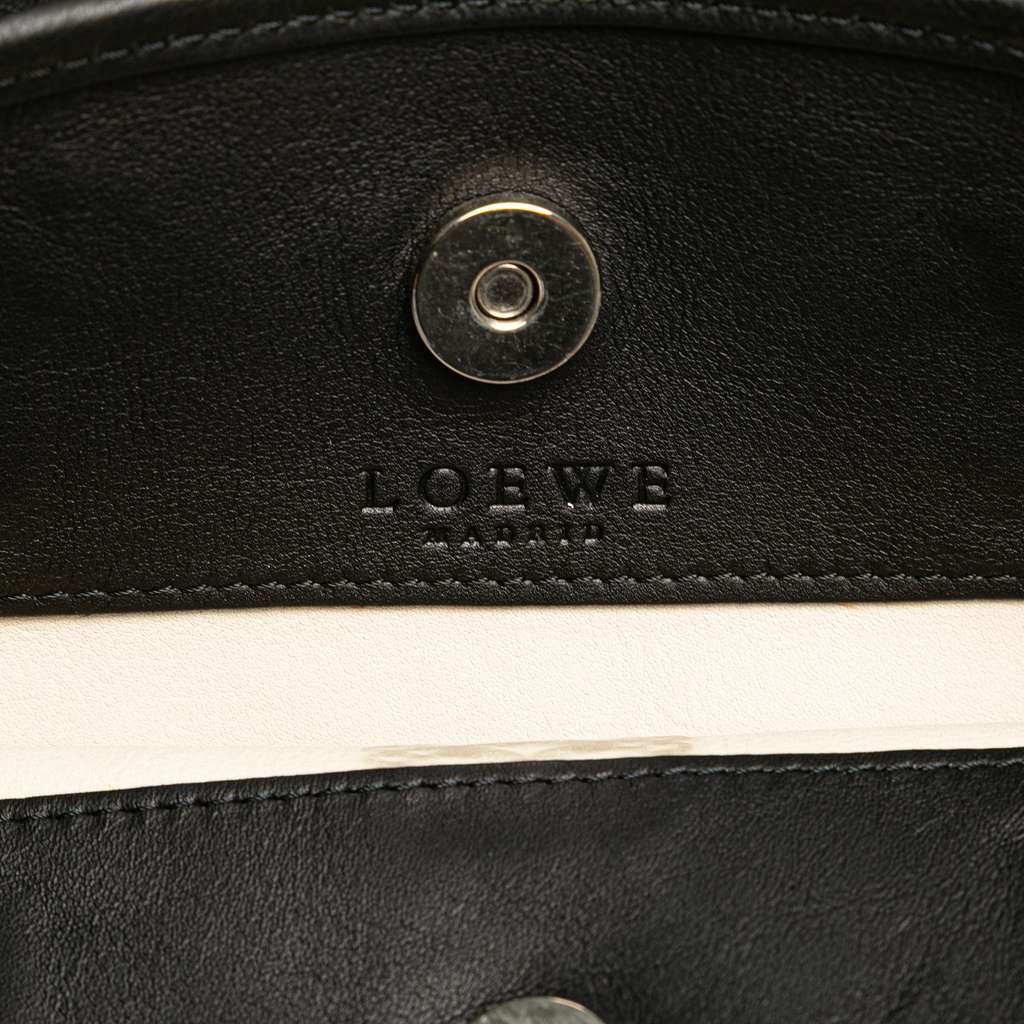 Loewe Anagram Suede Tote - Side view