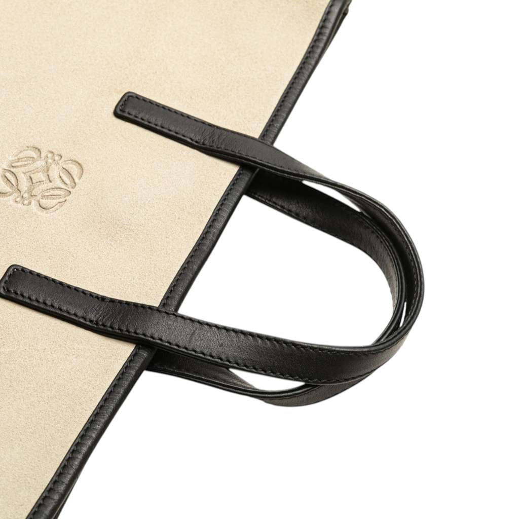 Loewe Anagram Suede Tote - Image 12