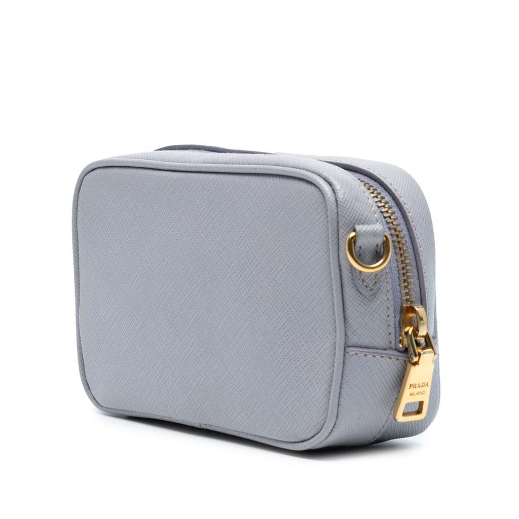 Prada Mini Saffiano Camera Bag - Back view