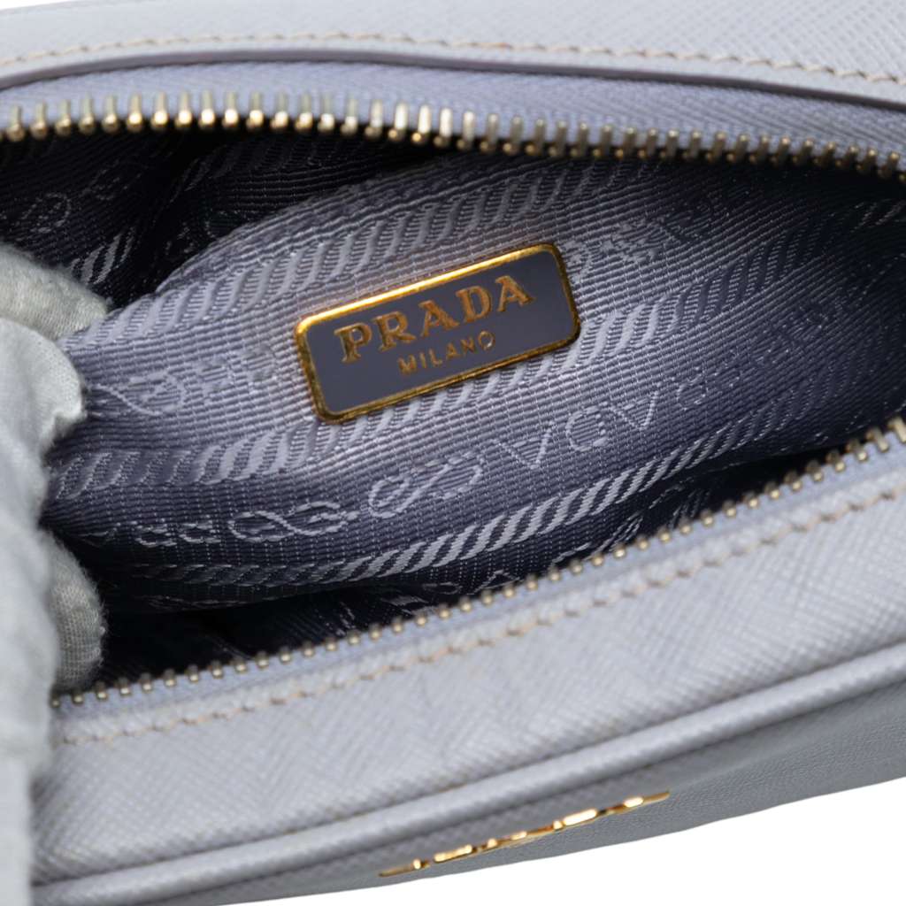 Prada Mini Saffiano Camera Bag - Side view