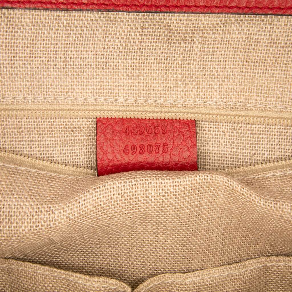 Gucci Dollar Calfskin GG Charm Satchel - Detail 1