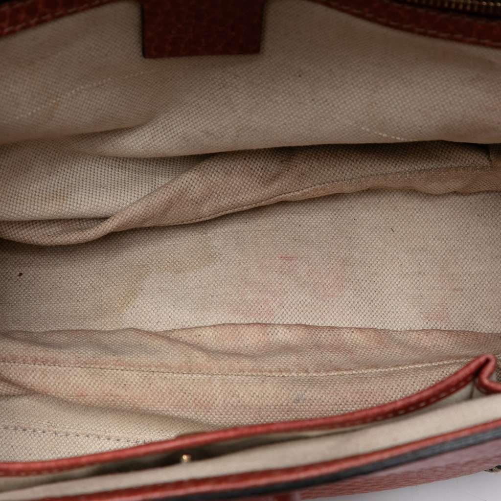 Gucci Medium Leather New Bamboo Satchel - 4