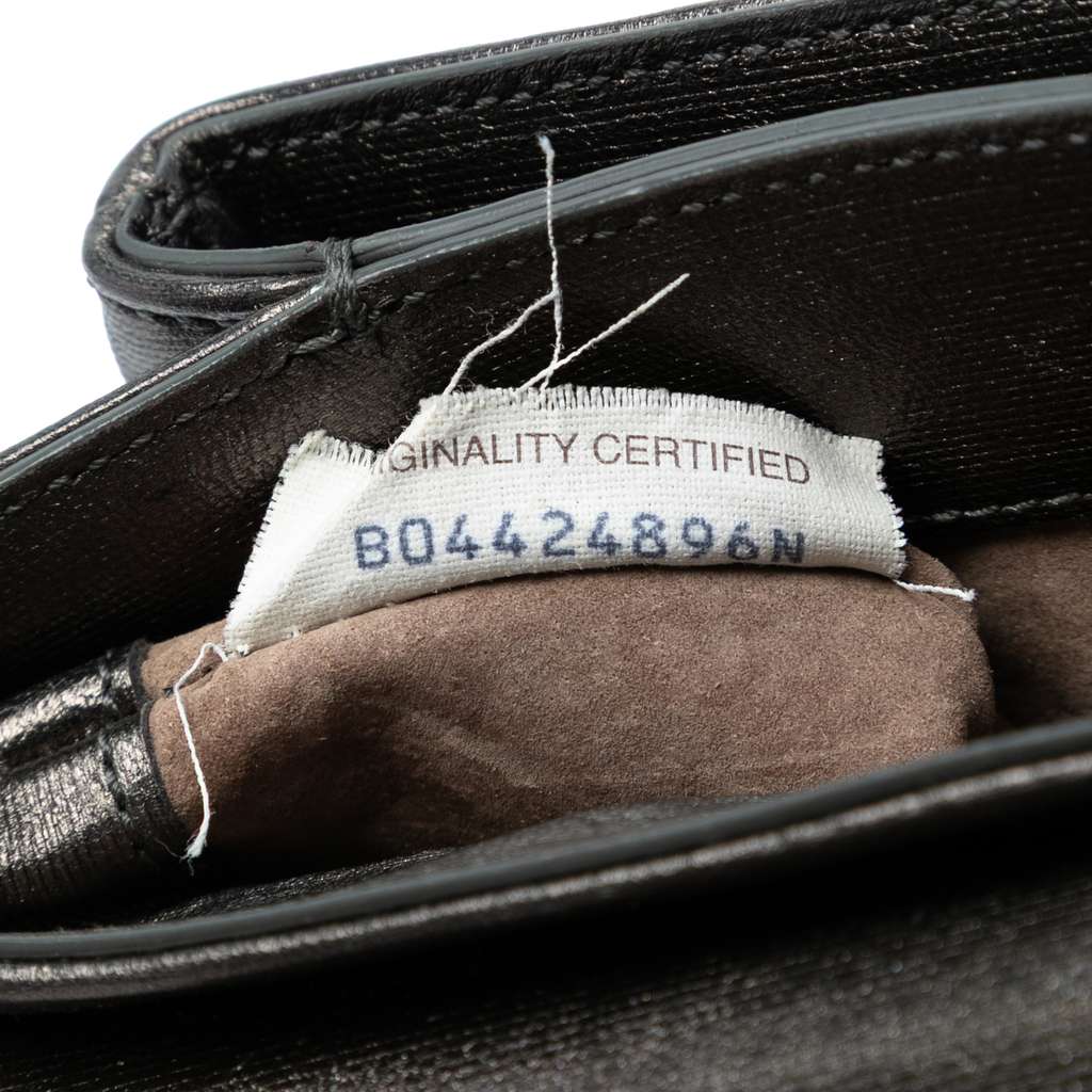 Bottega Veneta Mini Metallic Nappa Intrecciato Chain Flap Crossbody - Detail 1