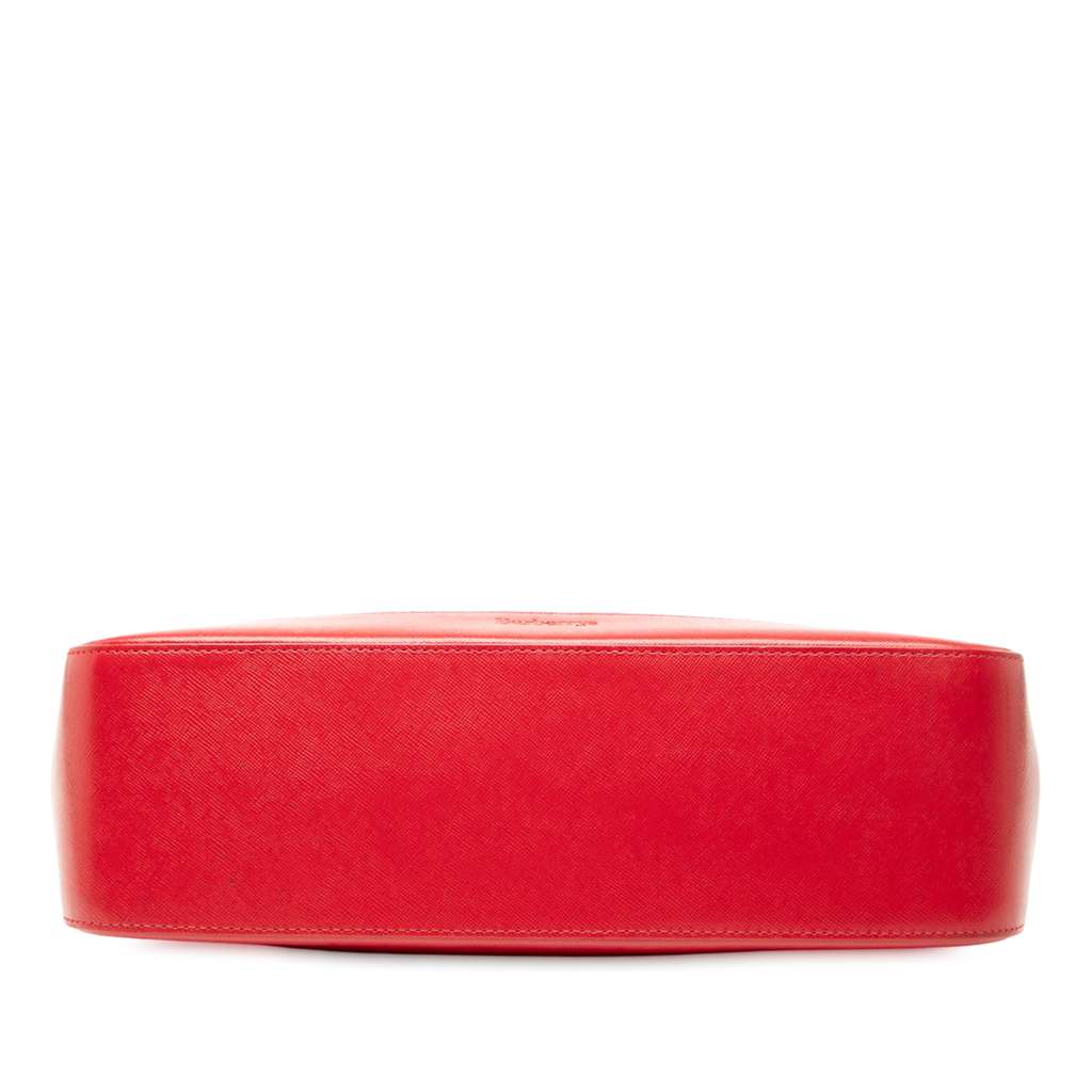 Burberry Haymarket Check Canvas Handbag - Image 6