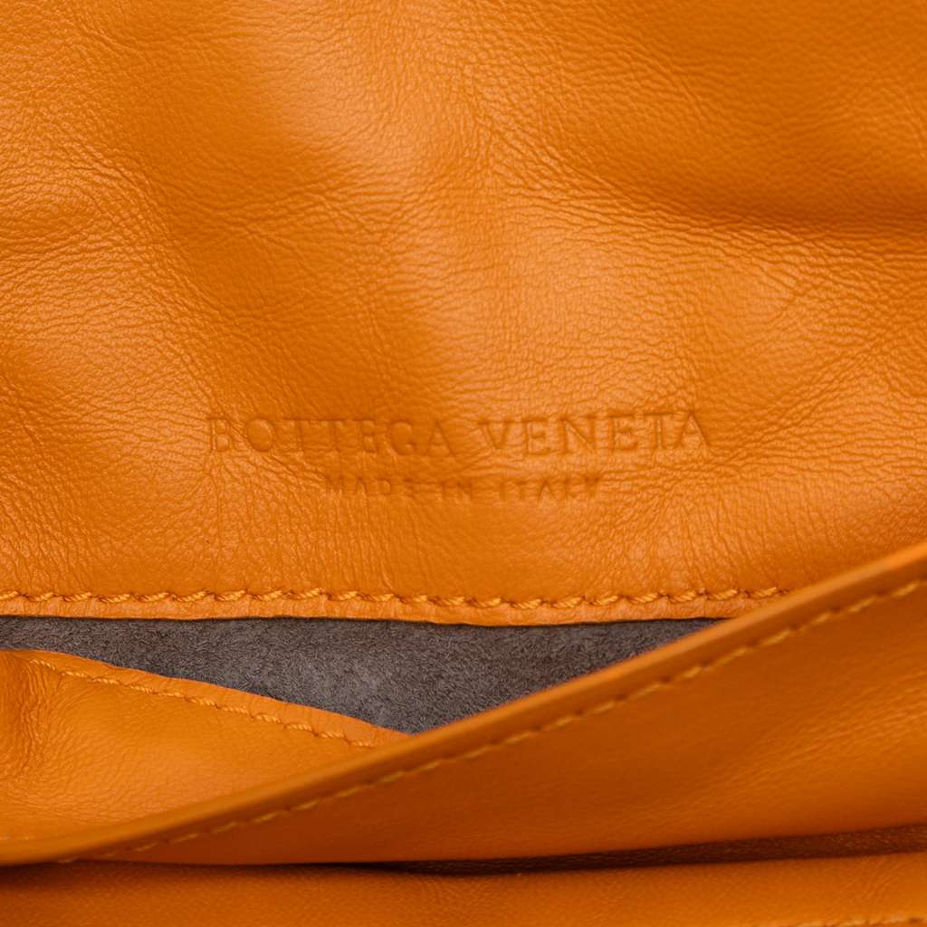 Bottega Veneta Mini Nappa Intrecciato Expandable Chain Flap Crossbody - Side view
