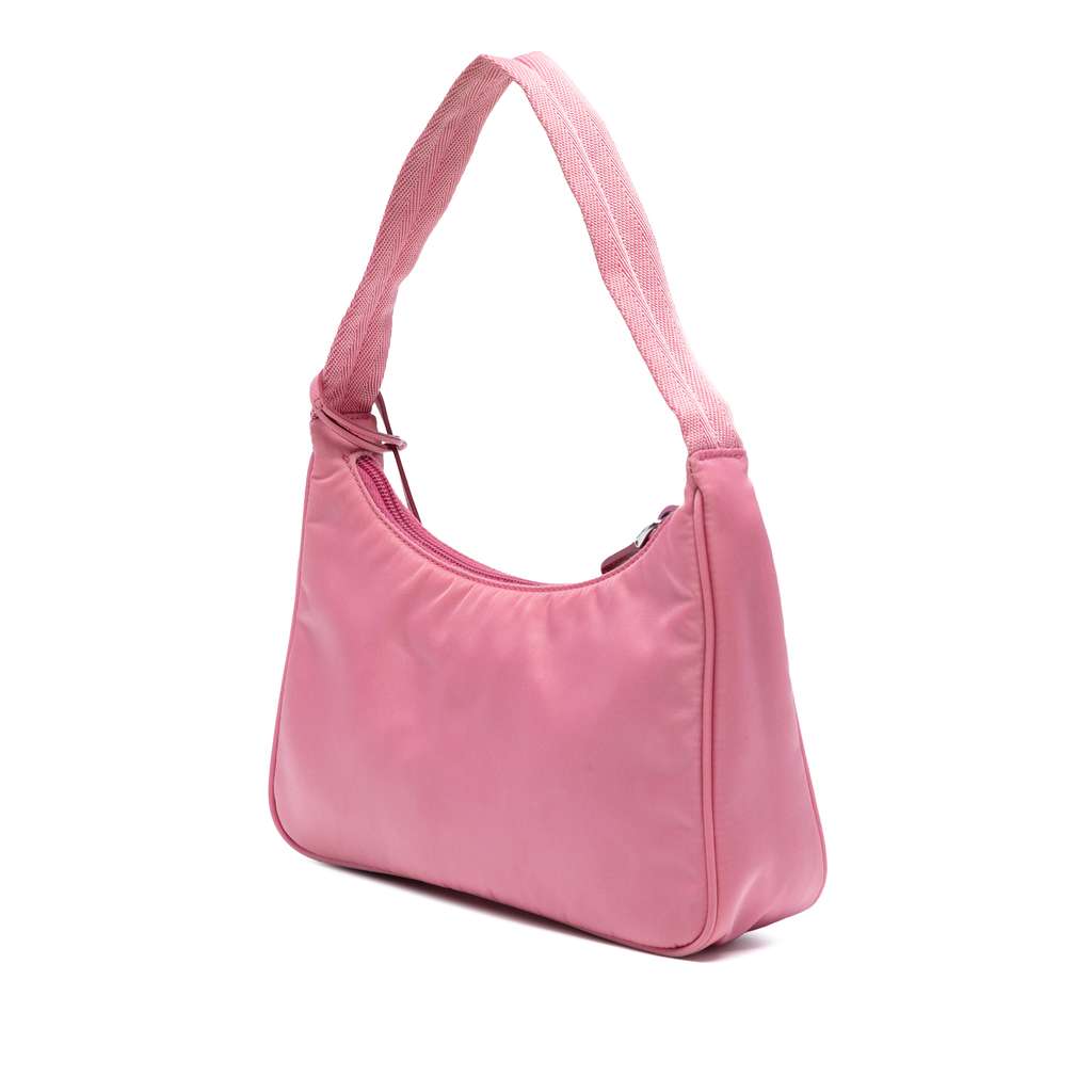 Prada Mini Tessuto Re Edition 2000 Shoulder Bag - Back view