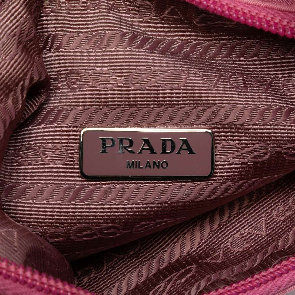 Prada Mini Tessuto Re Edition 2000 Shoulder Bag - Side view