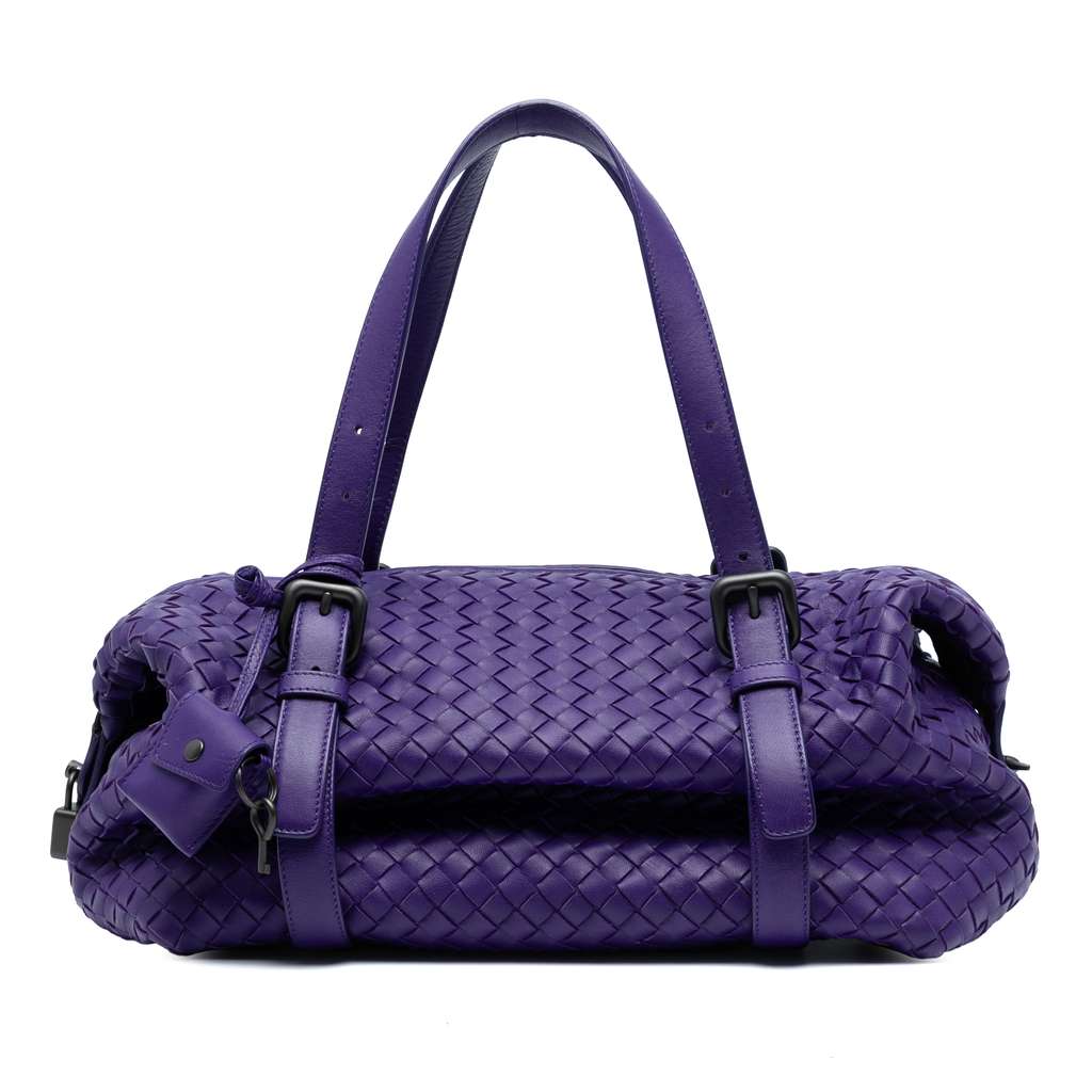 Bottega Veneta Nappa Intrecciato Montaigne Shoulder Bag