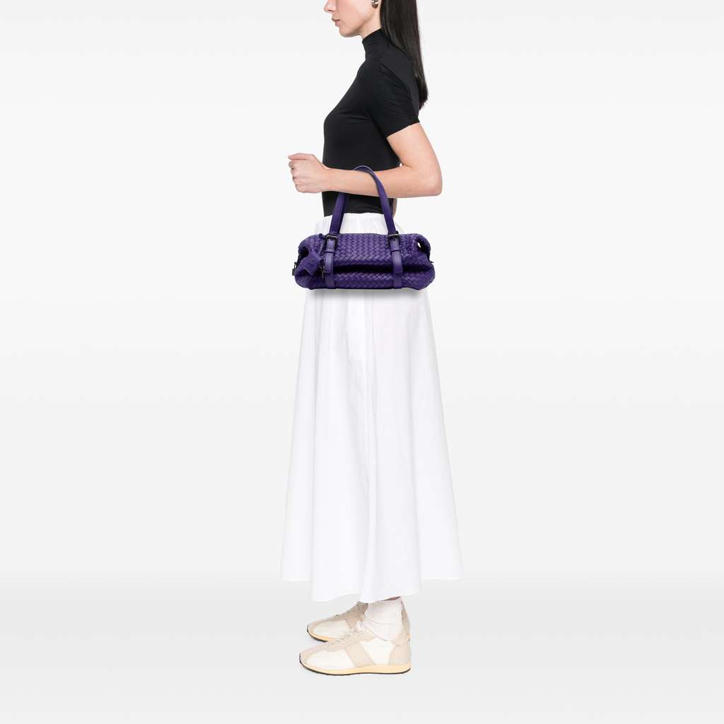 Bottega Veneta Nappa Intrecciato Montaigne Shoulder Bag - Detail 2