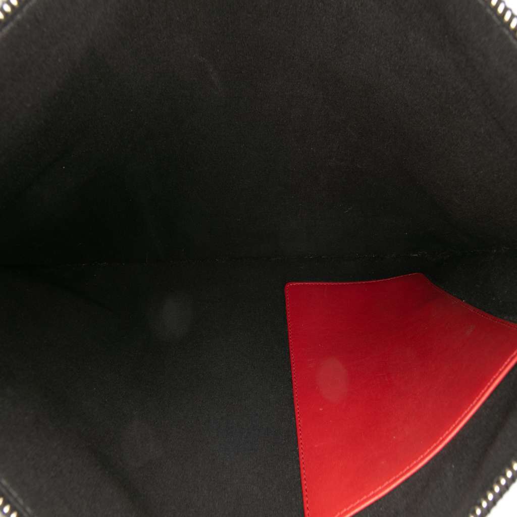 Dior Diorissimo Trotter Coated Canvas Painted Clutch - 4