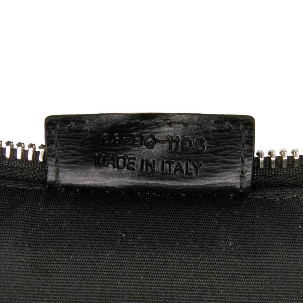 Dior Diorissimo Trotter Coated Canvas Painted Clutch - Detail 1