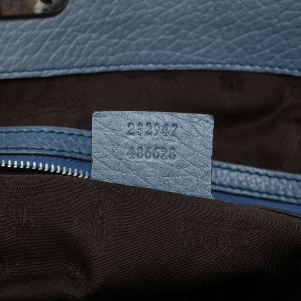 Gucci Medium GG Canvas Bamboo Libeccio Tote - Detail 1
