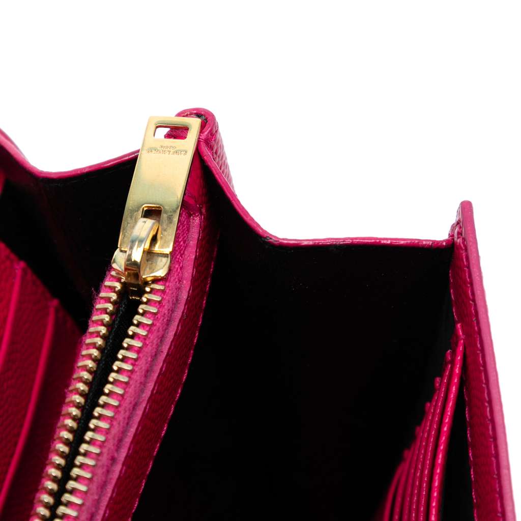 Saint Laurent Grain De Poudre Monogram Kate Wallet On Chain - Detail 1