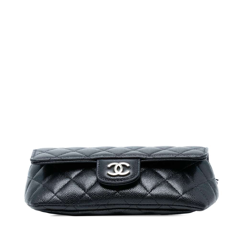 Chanel Caviar Sunglasses Case on Chain - Image 6