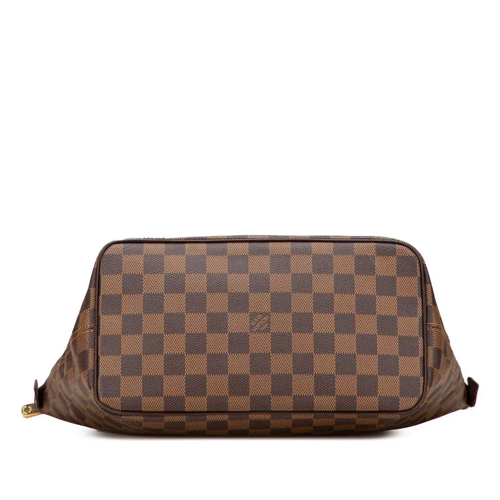 Louis Vuitton Damier Ebene Saleya PM Brown Canvas Very good - Inside View