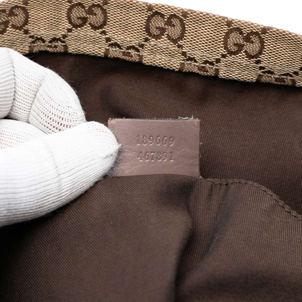 Gucci GG Canvas Web Tote - Side view