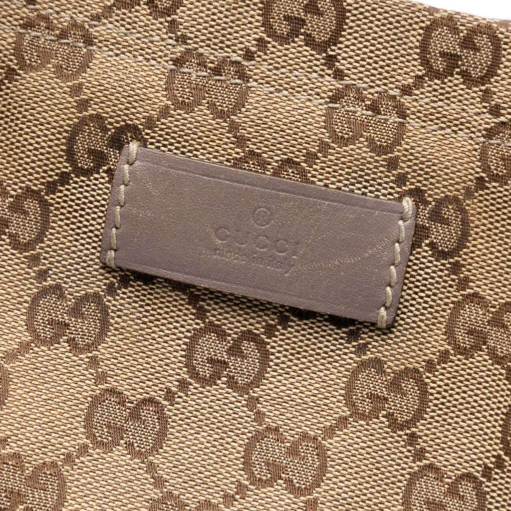 Gucci GG Canvas Web Tote - Detail 1