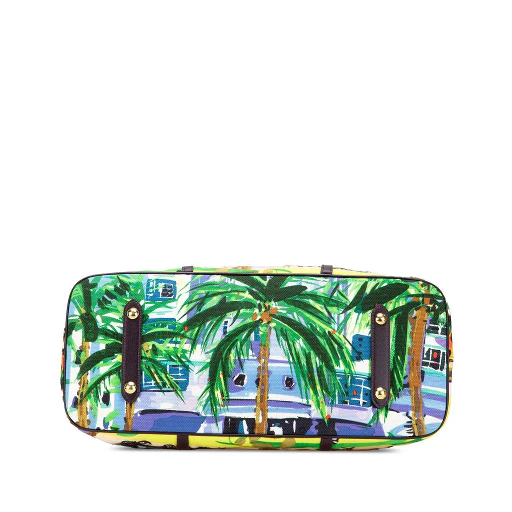 Louis Vuitton Ailleurs Cabas Promenade GM Blue Canvas Very good - Inside View