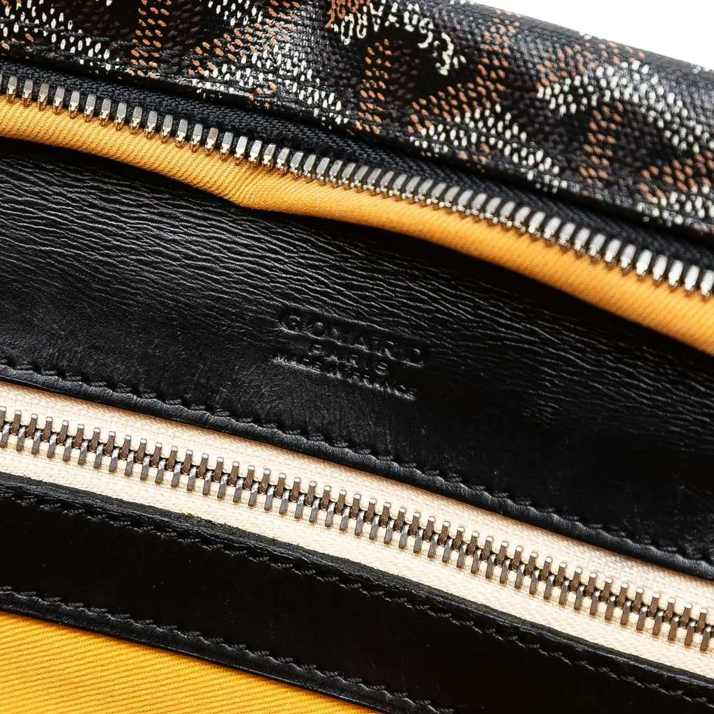 Goyard Goyardine Ambassade MM Black Canvas Very good - Box View