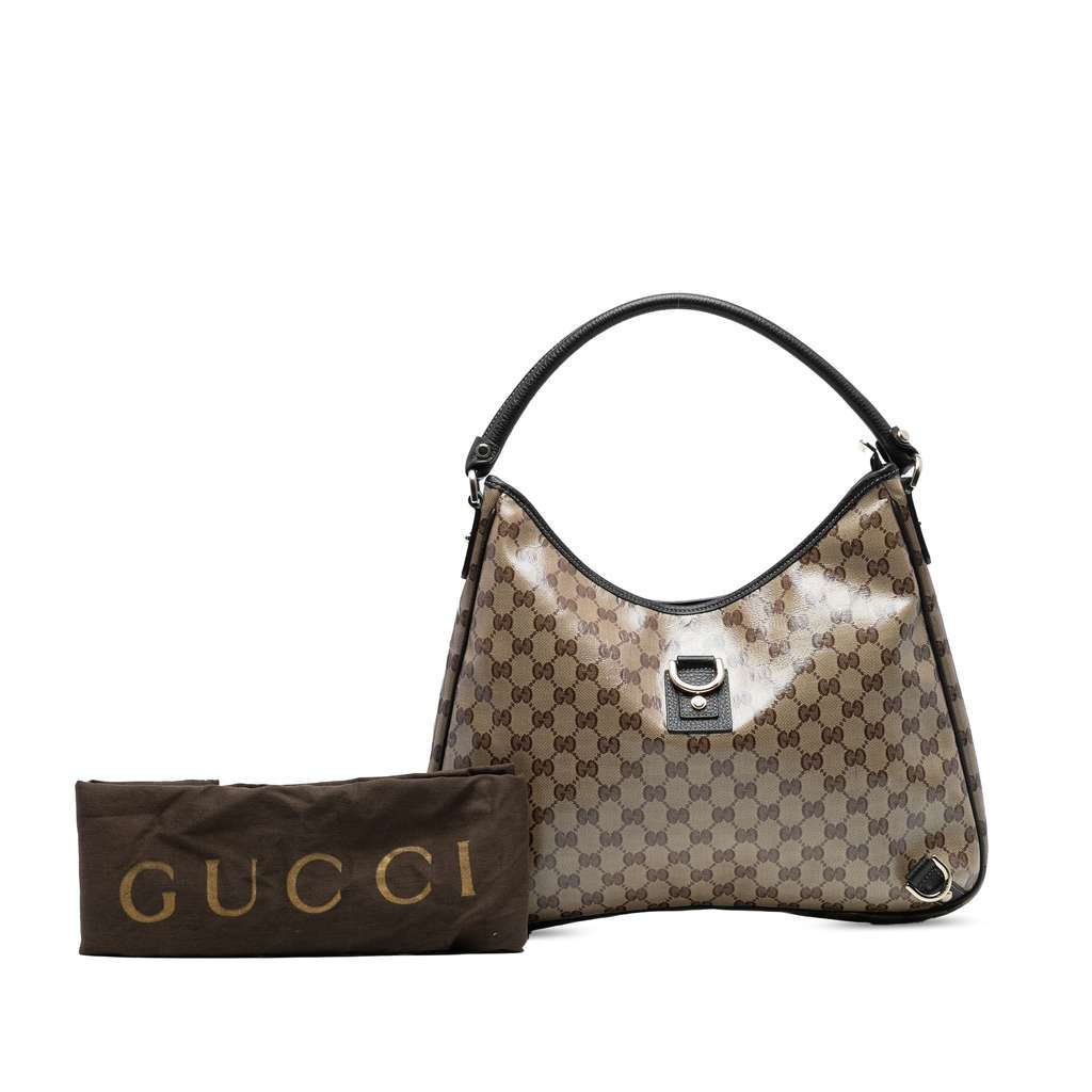 Gucci GG Crystal Abbey D Ring Shoulder Bag - Image 10