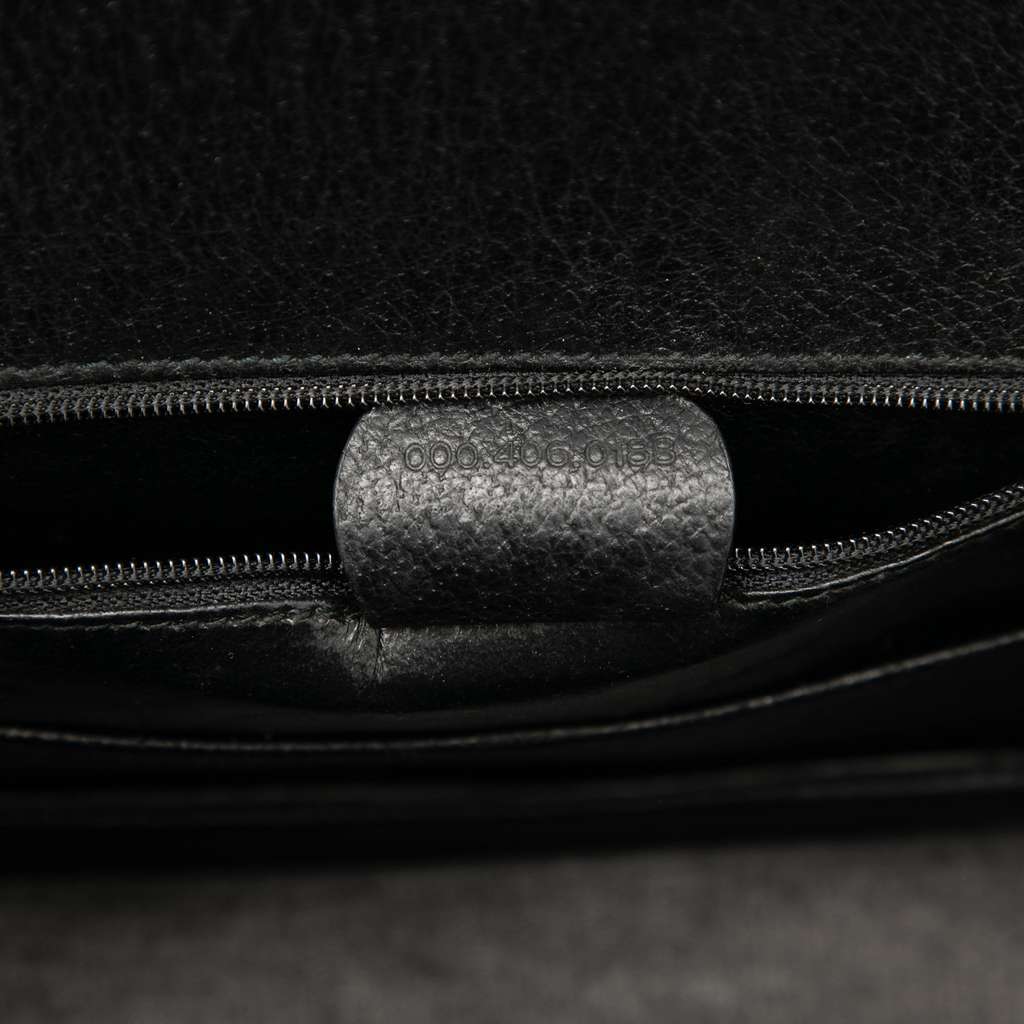 Gucci Grained Calfskin Bamboo Night - Side view