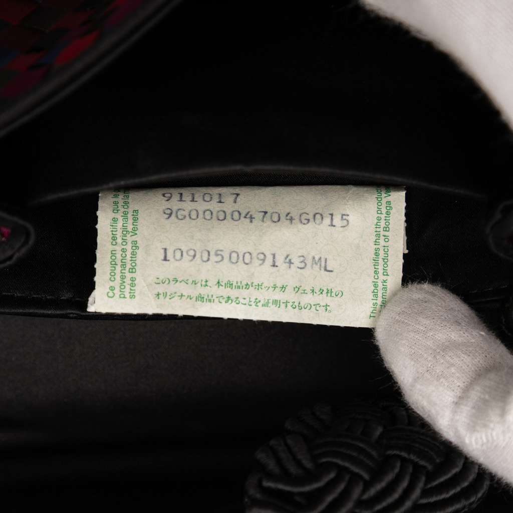 Bottega Veneta Satin Intrecciato Flap Crossbody - Detail 1