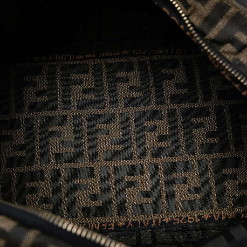 Fendi Zucca Canvas Handbag - 4