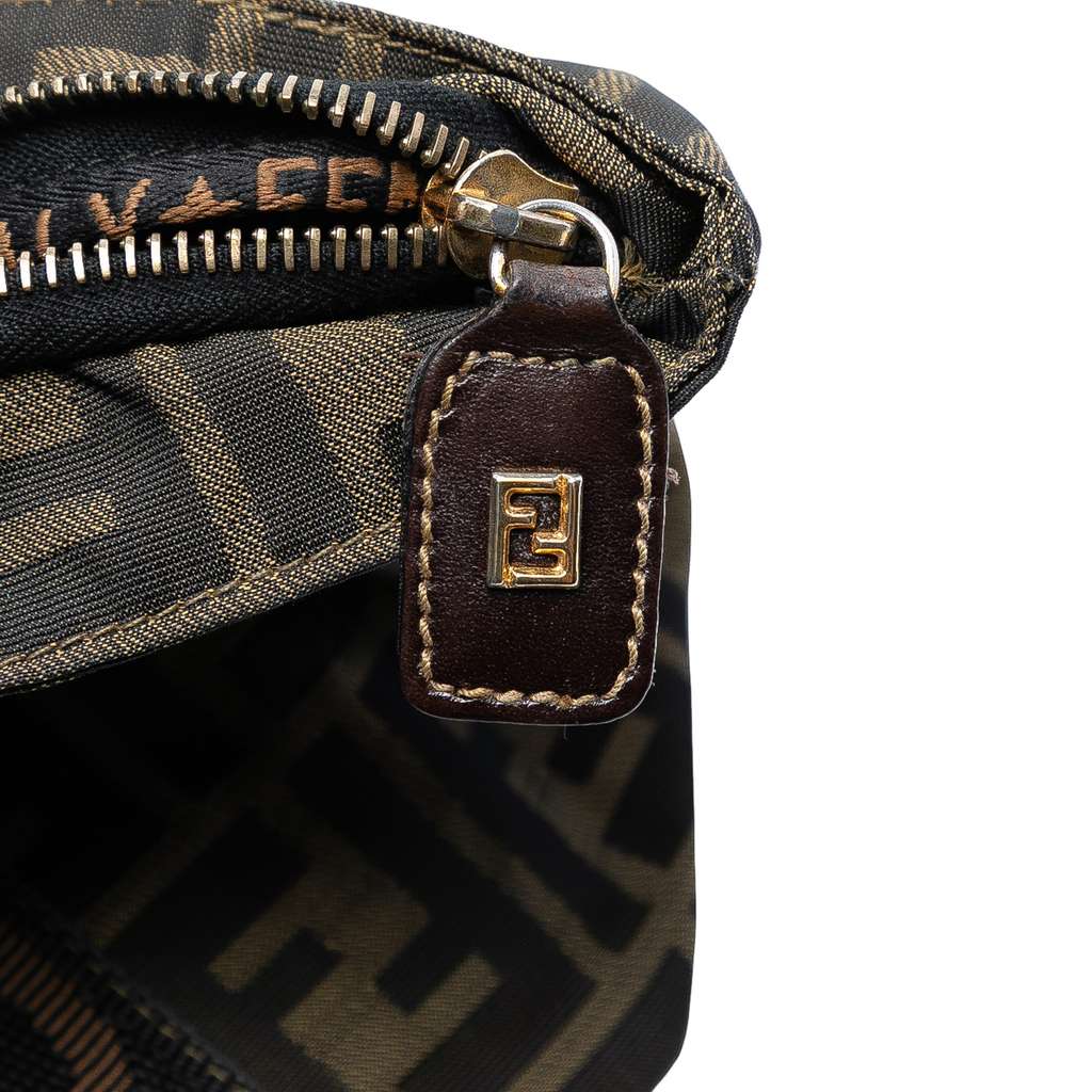 Fendi Zucca Canvas Handbag - Side view