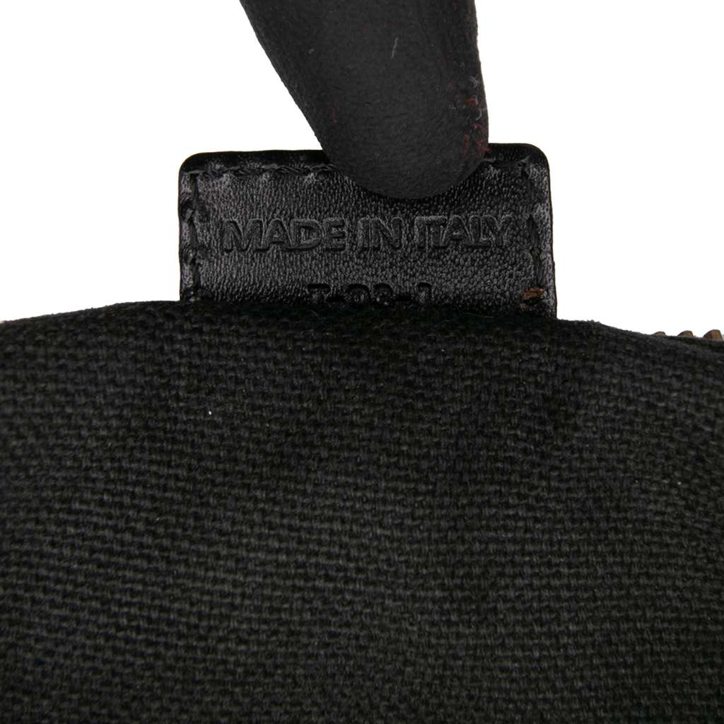 Burberry House Check Suede Shoulder Bag - Detail 1