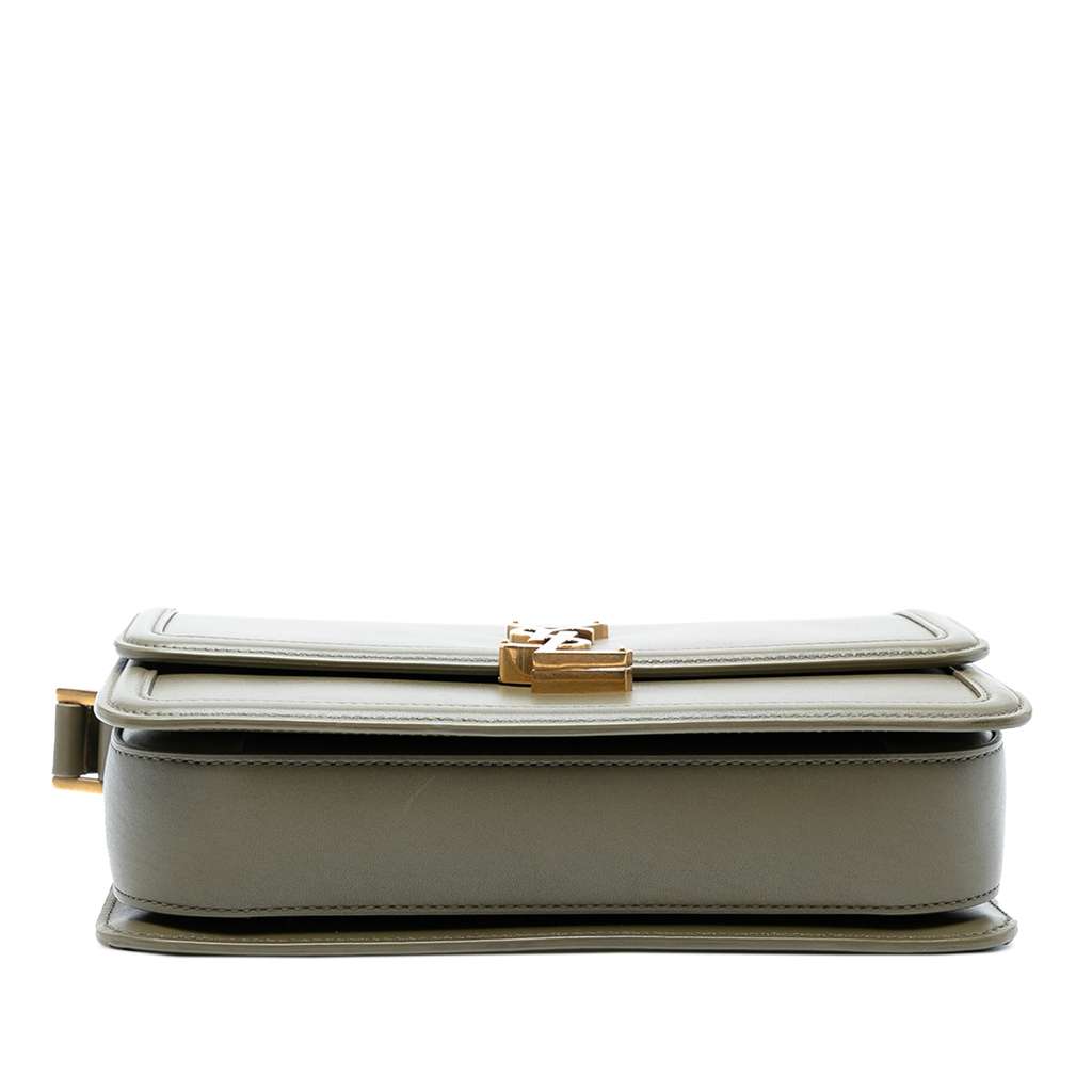 Saint Laurent Medium Leather Solferino Satchel In Box - Image 6