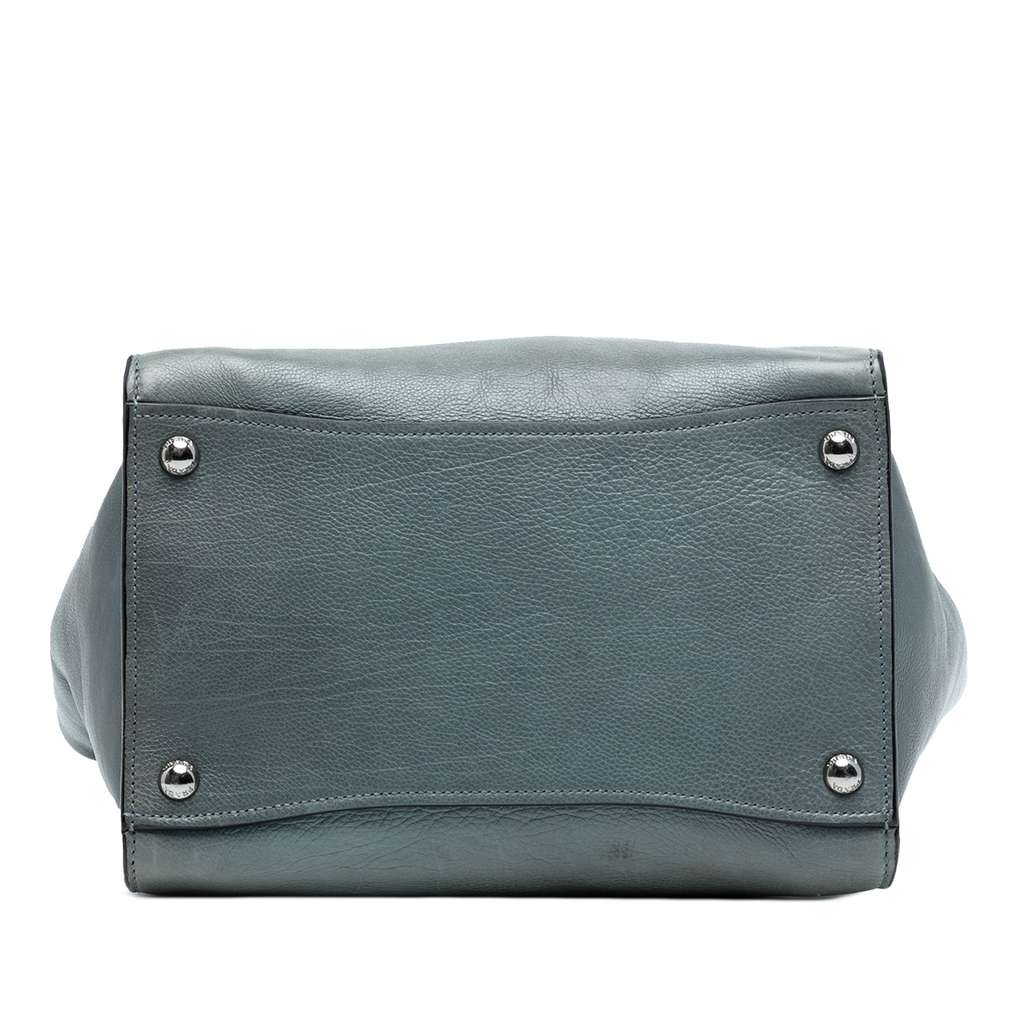 Prada Small Glace Calf Twin Pocket Satchel - Image 6