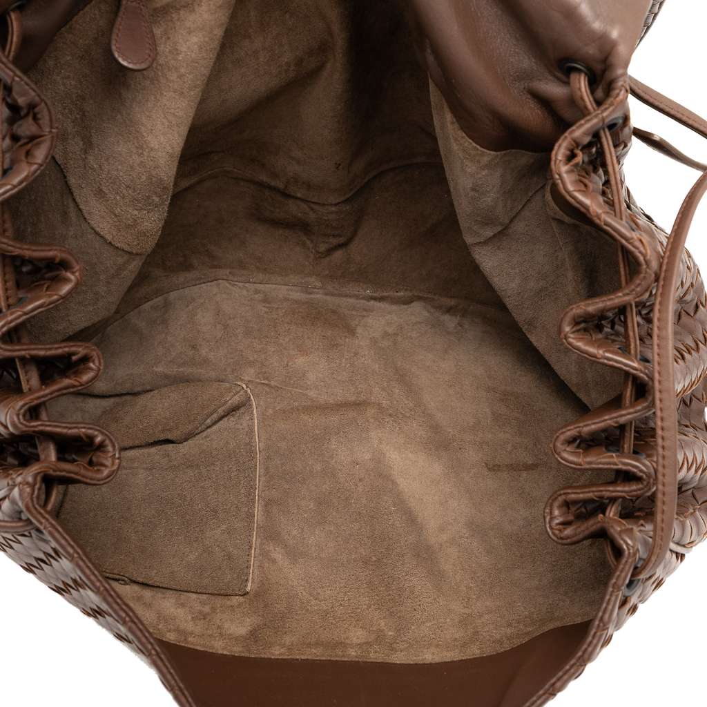 Bottega Veneta Nappa Intrecciato Flap Crossbody - 4