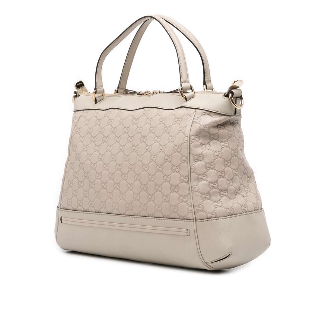 Gucci Guccissima Mayfair Satchel - Back view