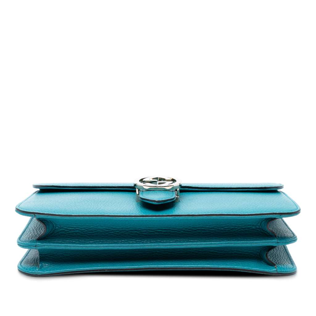 Gucci Medium Dollar Calfskin Interlocking G Crossbody - Image 6