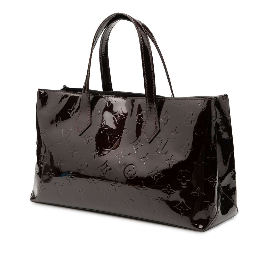 Louis Vuitton Monogram Vernis Wilshire PM - Back view