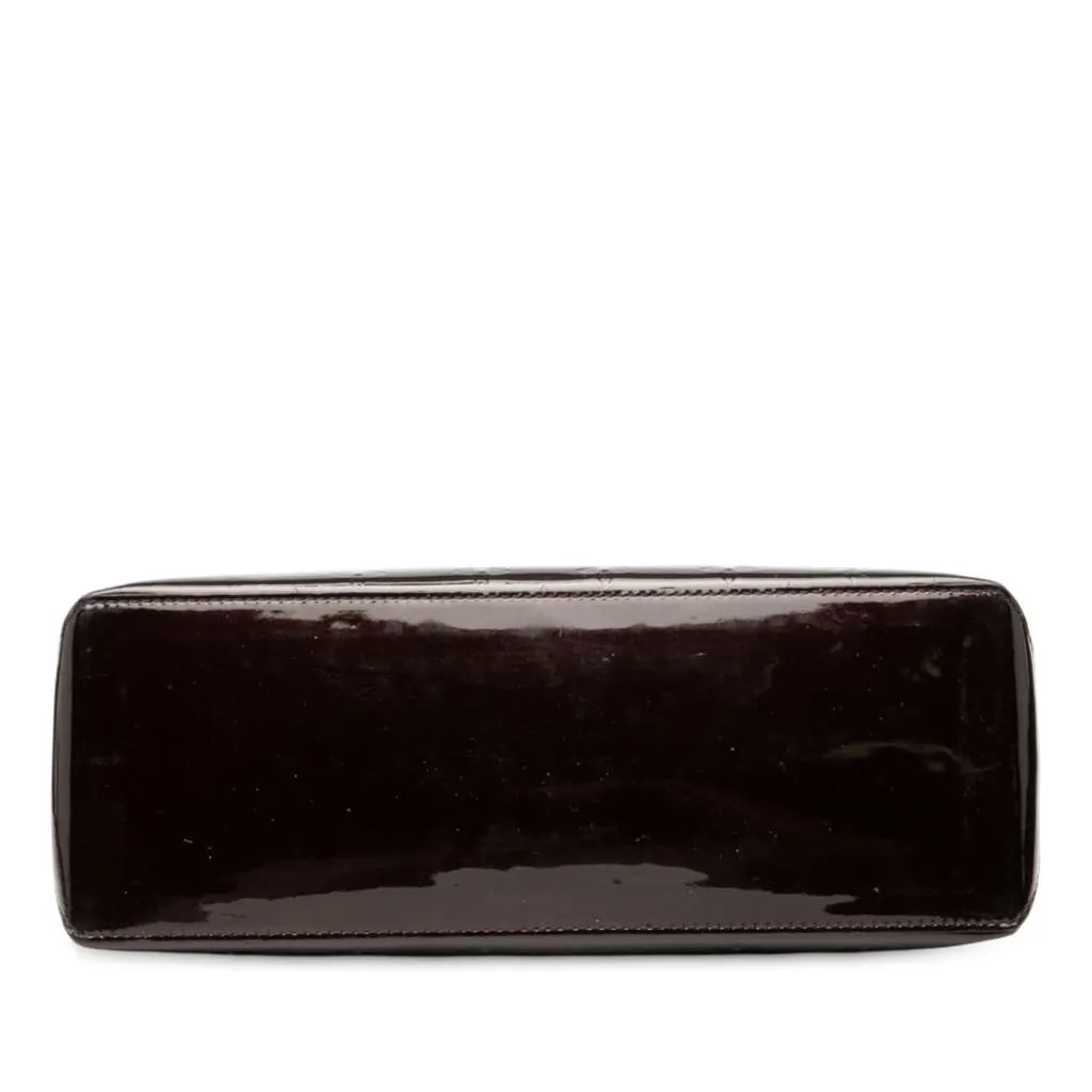Louis Vuitton Monogram Vernis Wilshire PM Purple Leather Good - Inside View