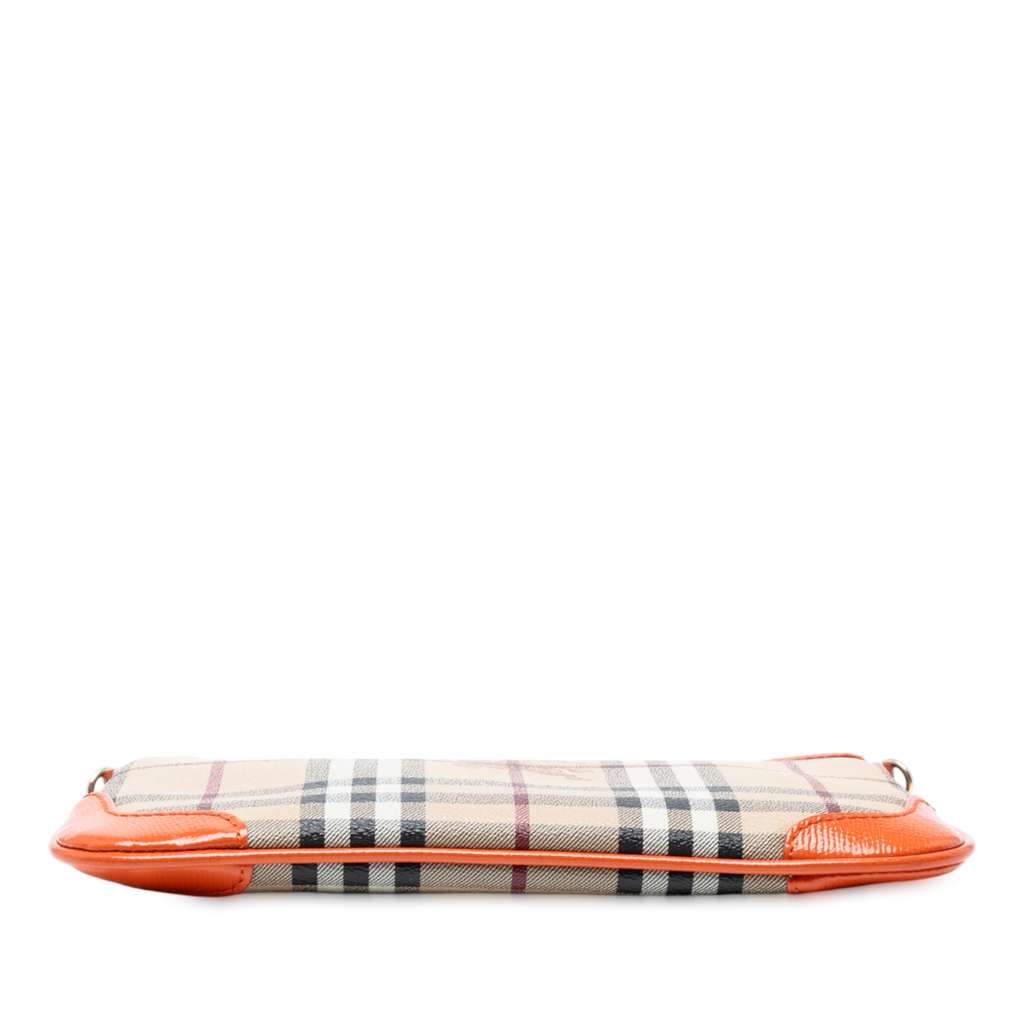 Burberry Haymarket Check Coated Canvas Peyton Crossbody - Image 6