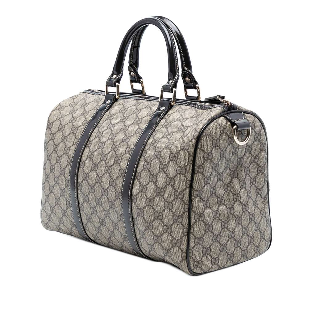 Gucci Medium GG Supreme Joy Boston Bag - Back view