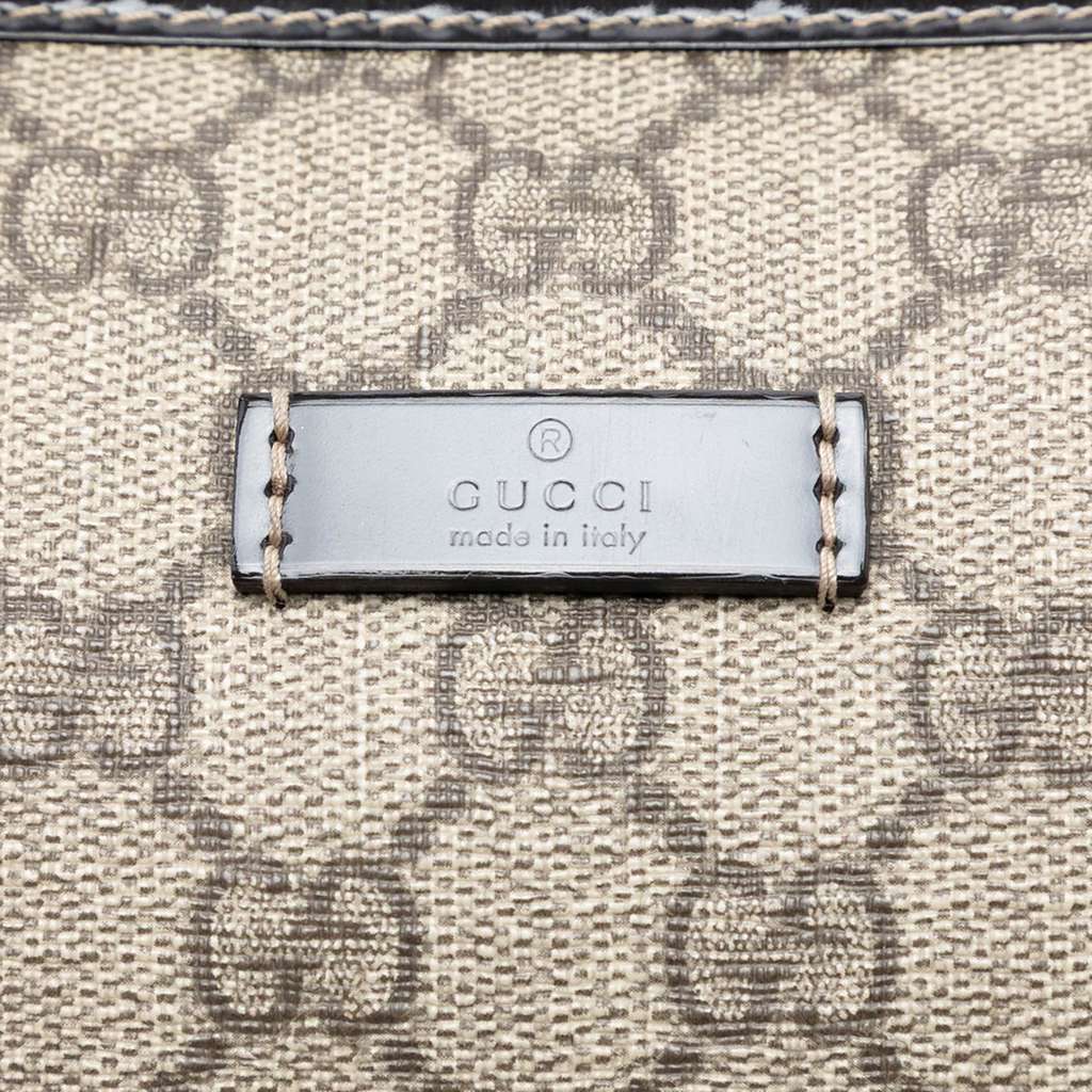 Gucci Medium GG Supreme Joy Boston Bag - Side view