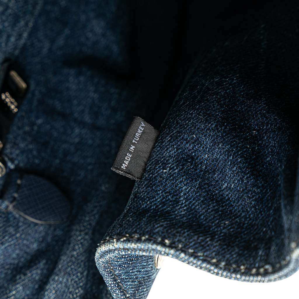 Prada Small Denim Canapa Bijoux Satchel - Detail 1