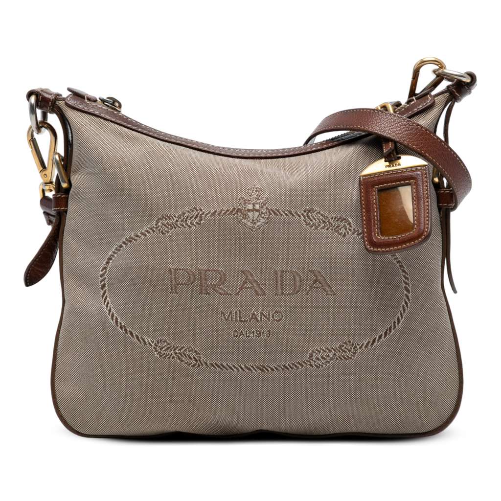 Prada Canvas Canapa Logo Crossbody