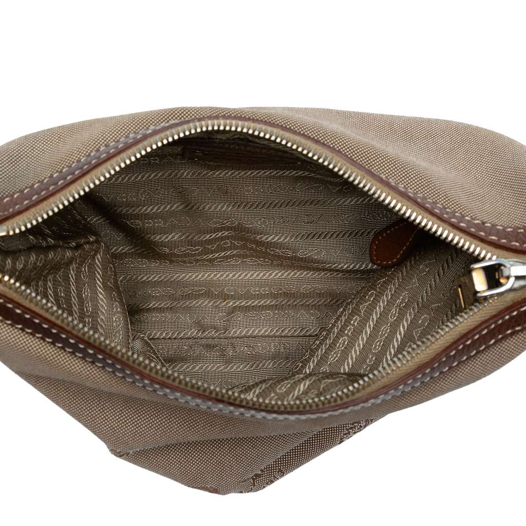 Prada Canvas Canapa Logo Crossbody - 4