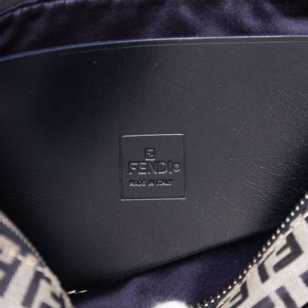 Fendi Zucchino Canvas Crossbody - Side view