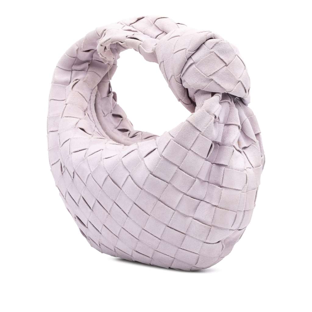 Bottega Veneta Mini Suede Intrecciato Jodie - Back view